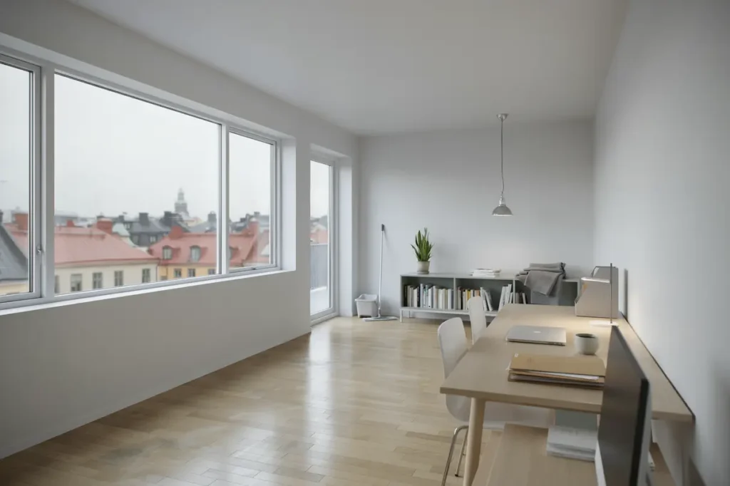 kontorsst dning med f nsterputs hos f retagskund p s dermalm stockholm